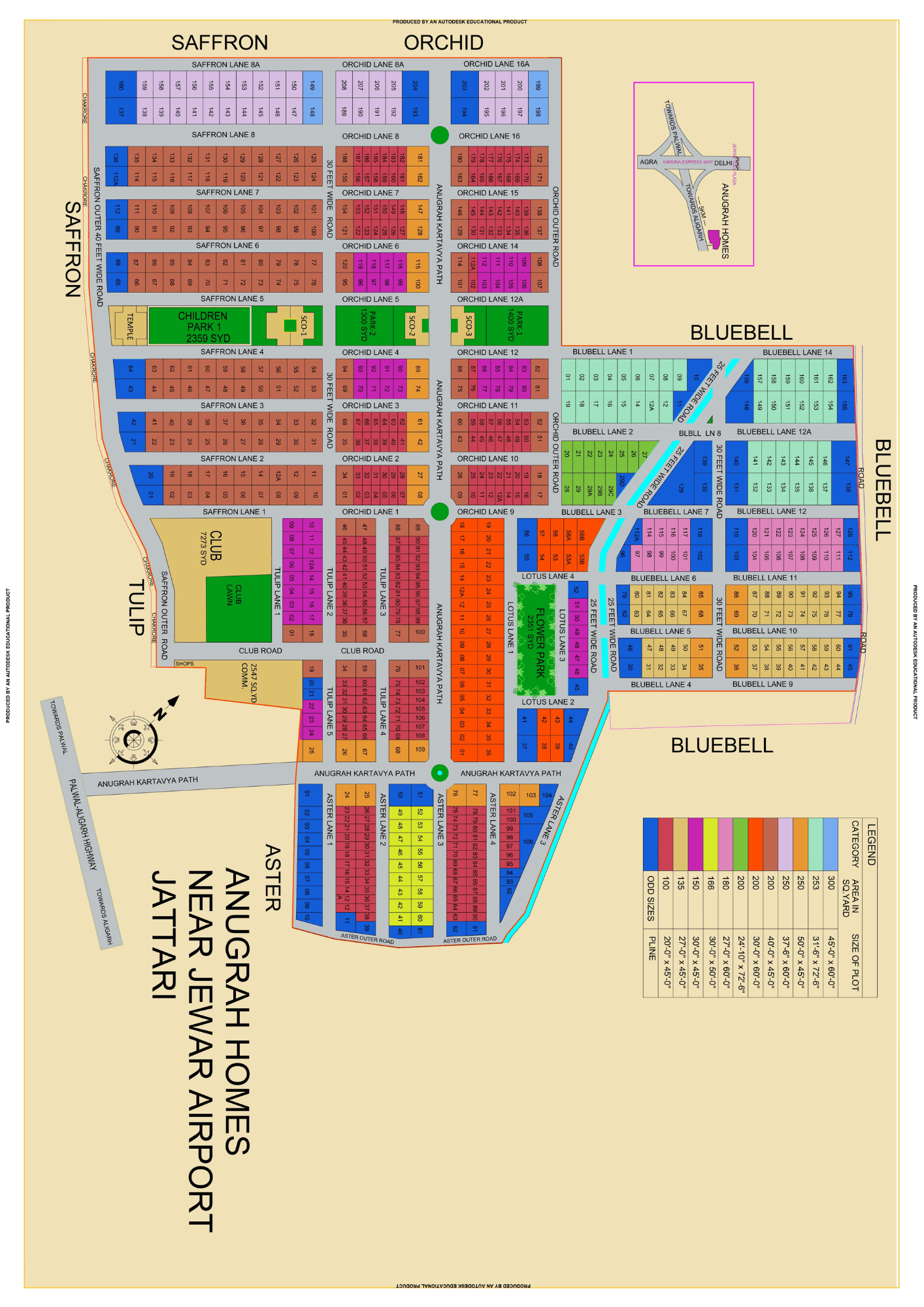 Anugrah Homes Layout
