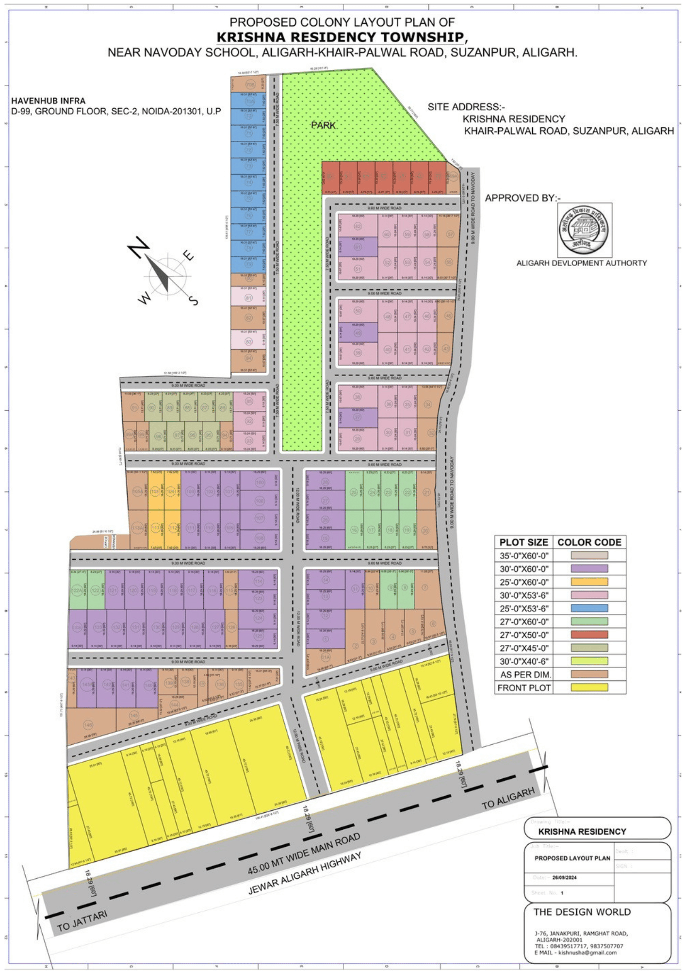 Krishna Residency Layout